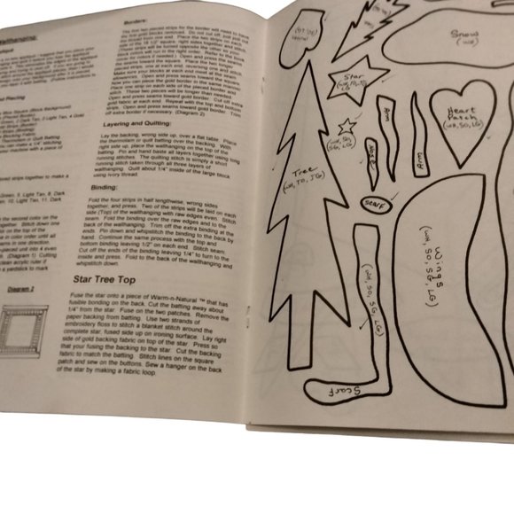 Bear Thread Designs Snow Angels Dianna Akers Snowman Nativity Manger Signed 1995 - Picture 2 of 6